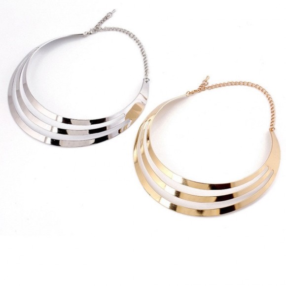 Колье металлическое в стиле Клеопатра