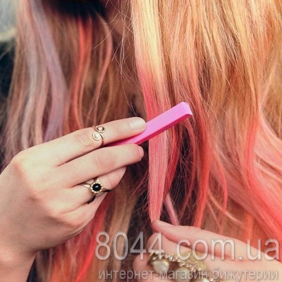 Мелки для волос набор 24 шт mini