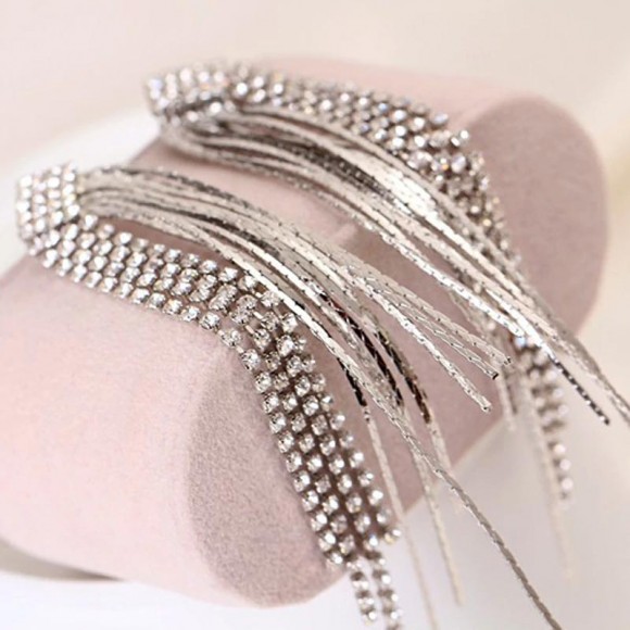 Длинные серьги висюльки Лолита Длинные серьги висюльки Лолита