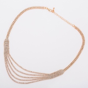 Кольє Кришталеві нитки Кольє Кришталеві нитки