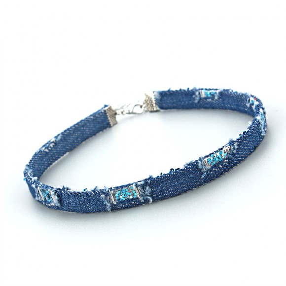 Чокер джинсовий Блиск Чокер джинсовий Блиск