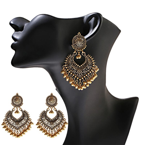 Серьги подвески бохо плетение Серьги подвески бохо плетение