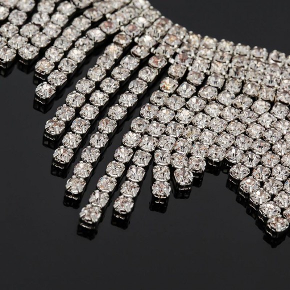 Кольє чокер Кристальний комір Кольє чокер Кристальний комір