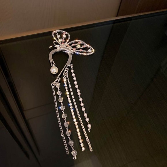 Кафф Бабочка с цепочками Кафф Бабочка с цепочками