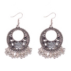 Сережки підвіски бохо стиль Квітка завиток