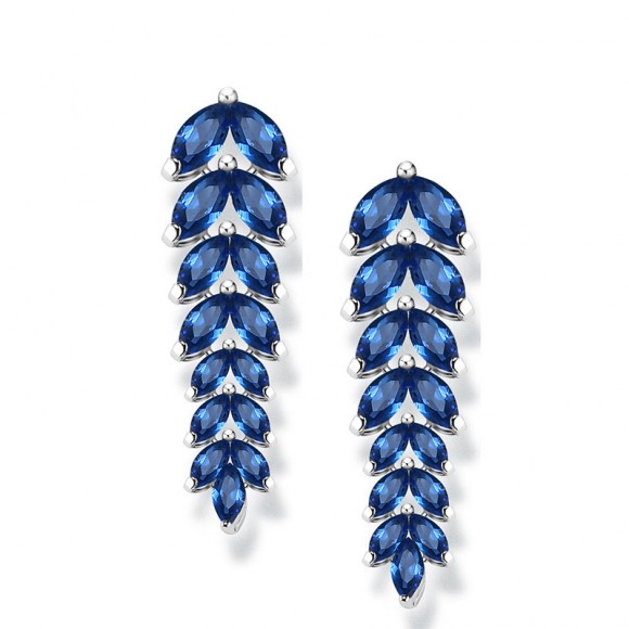 Сережки з камінням Маркіза Сережки з камінням Маркіза