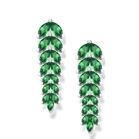 Сережки з камінням Маркіза Сережки з камінням Маркіза