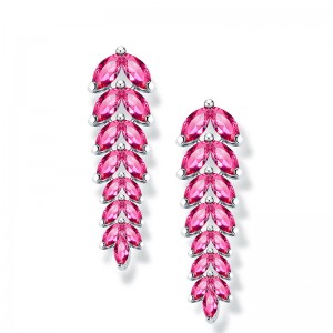 Серьги с камнями Маркиза Серьги с камнями Маркиза