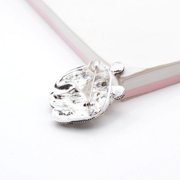 Брошь лесная Панда