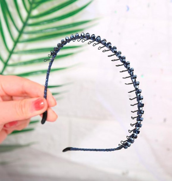 Обруч для волосся з кристалами