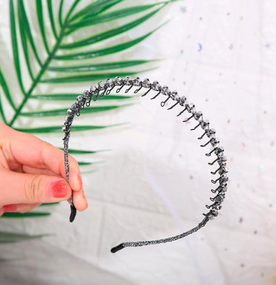 Обруч для волосся з кристалами