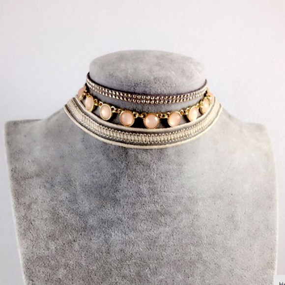 Чокер на шею Spring Style (набор из 3 штук)