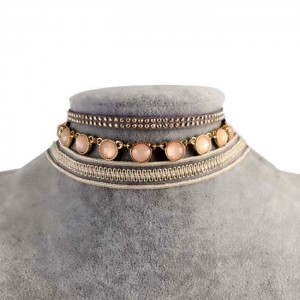 Чокер на шию Spring Style (набір із 3 штук)