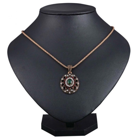 Набор украшений Великолепный век Гюлай: кулон и серьги Набор украшений Великолепный век Гюлай: кулон и серьги