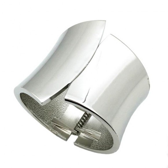 Металевий браслет гладка Асиметрія