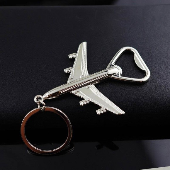 Брелок для ключей Самолет открывашка