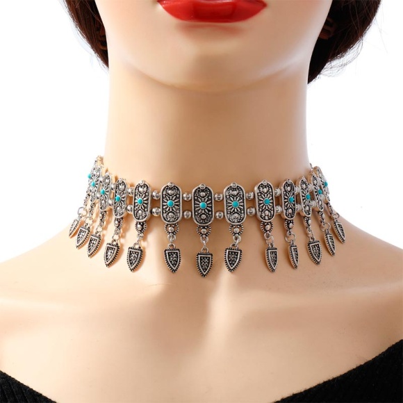 Чокер металлический в бохо стиле Чары востока Чокер металлический в бохо стиле Чары востока