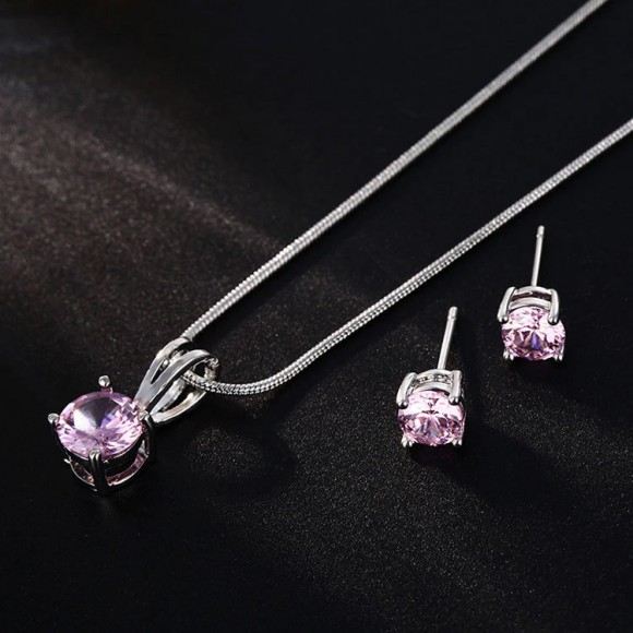 Набор украшений Кристалл: кулон и серьги