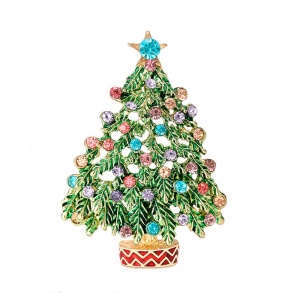 Брошка святкова новорічна ялинка Брошка святкова новорічна ялинка