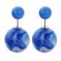 Сережки кульки Діор (Dior) акварель
