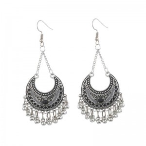 Серьги в бохо стиле Идиго Серьги в бохо стиле Идиго