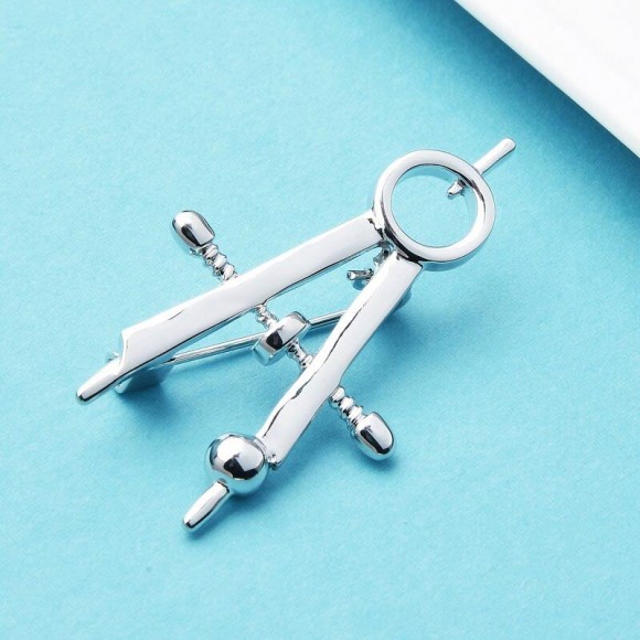 Брошка Циркуль