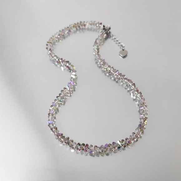 Набор чокер и браслет чешское стекло Набор чокер и браслет чешское стекло