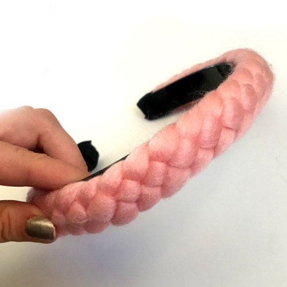 Обруч для волос Коса канекалон