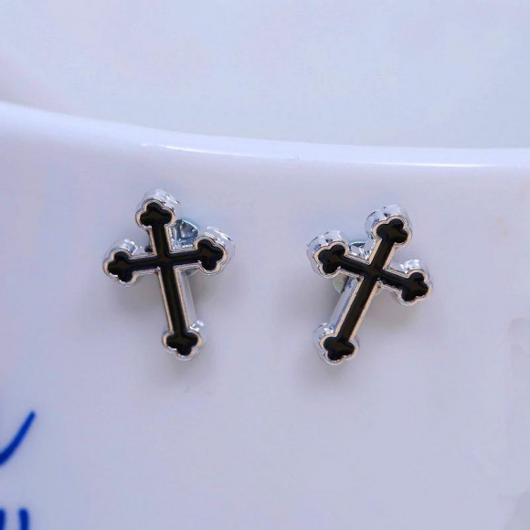 Сережки Хрестики на магнітах Сережки Хрестики на магнітах