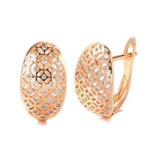 Сережки стиль мінімал Візерунок