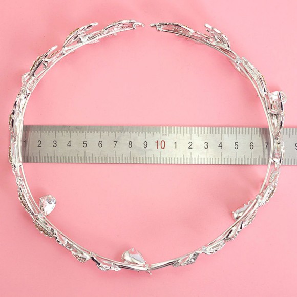 Ободок для волосся Весільна тіара Ободок для волосся Весільна тіара