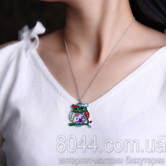 Кулон на шею Сова