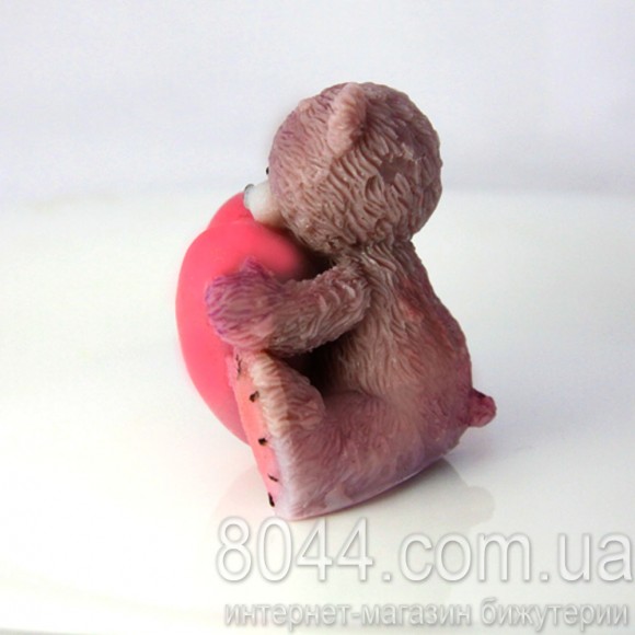 Мило ручної роботи Мишка Тедді з серцем