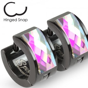 Серьги кольца из стали Spikes Блеск Серьги кольца из стали Spikes Блеск
