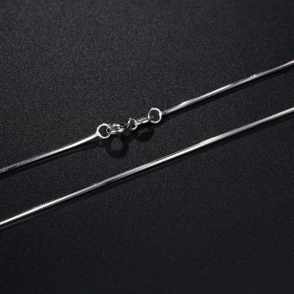 Серебренная цепочка Snake Змейка