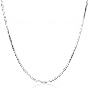 Серебренная цепочка Snake Змейка Серебренная цепочка Snake Змейка