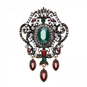 Брошь с камнями Нуран Брошь с камнями Нуран