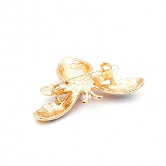 Брошь Разноцветная Пчела