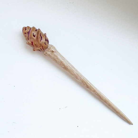 Шпилька з дерева берези і персика