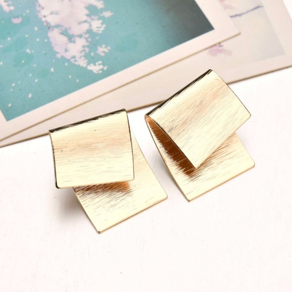 Серьги гвоздики Classic квадрат