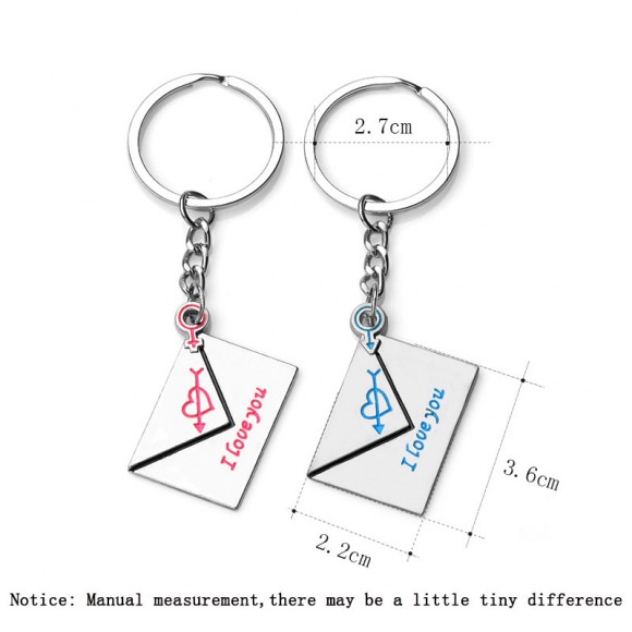 Брелок для ключів Любовний лист Брелок для ключів Любовний лист