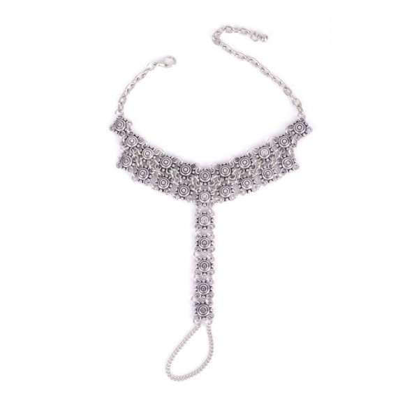 Браслет на ногу Квітка