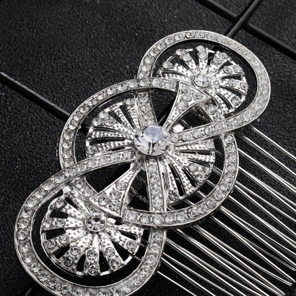 Гребень для волос Круги модерн