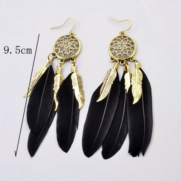 Сережки пірʼя Ловець снів Сережки пірʼя Ловець снів