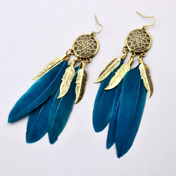 Сережки пірʼя Ловець снів Сережки пірʼя Ловець снів