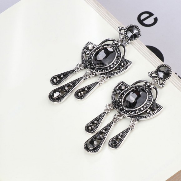 Вечірні сережки Luxury Bohemia