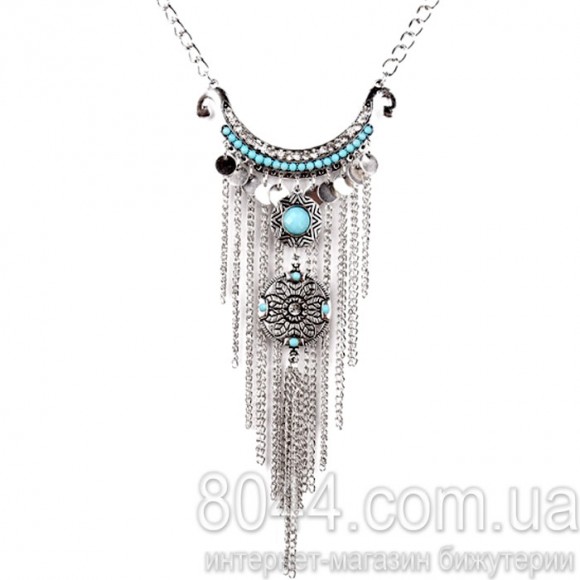 Колье с монетами в винтажном стиле Богемия Колье с монетами в винтажном стиле Богемия