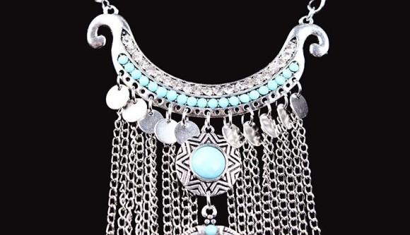 Колье с монетами в винтажном стиле Богемия Колье с монетами в винтажном стиле Богемия