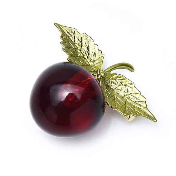 Брошь Черешня