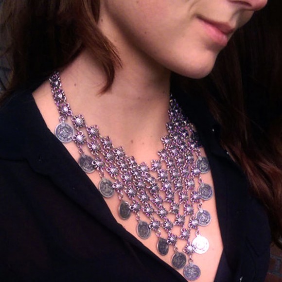 Кольє з монетами Кольчужка Кольє з монетами Кольчужка